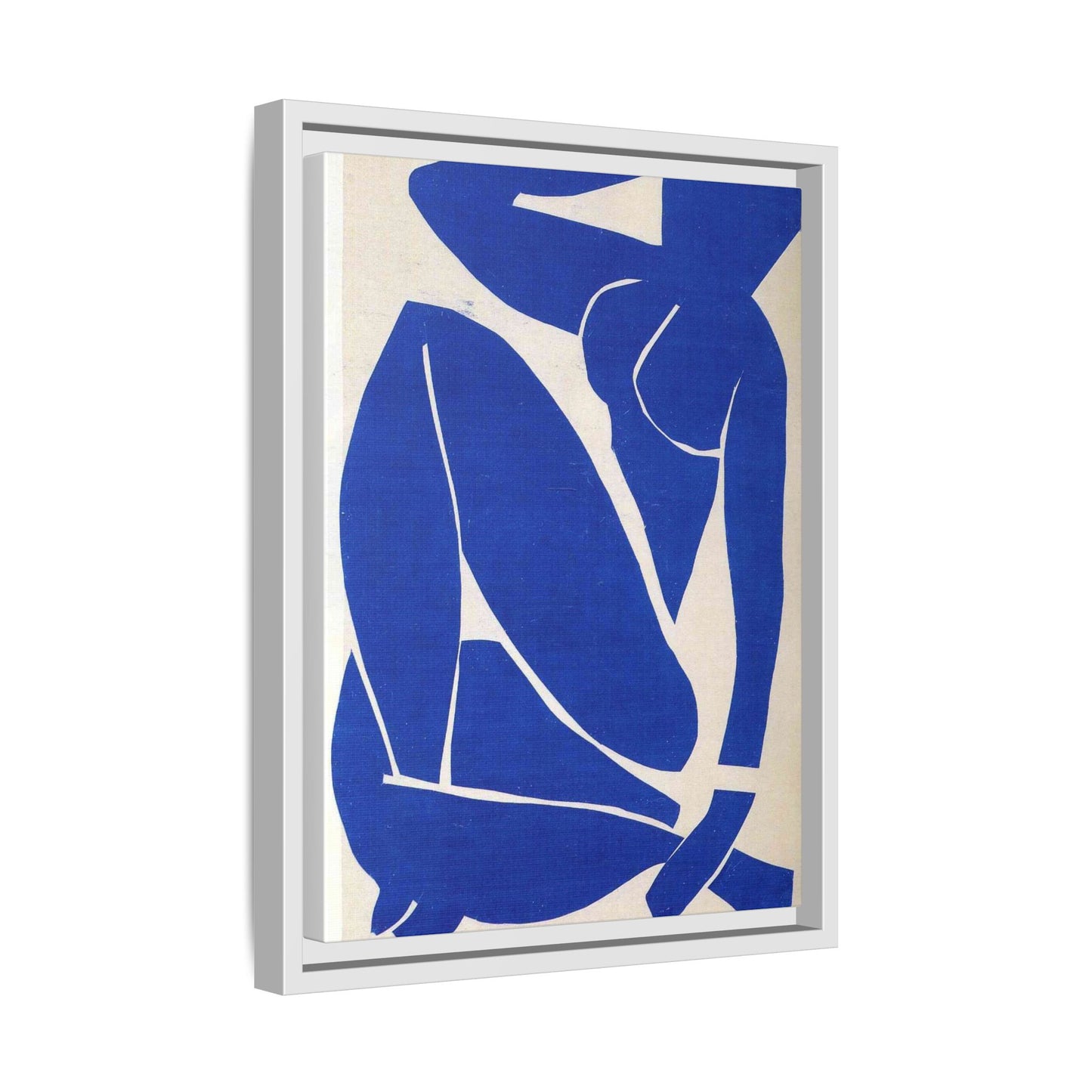 Framed Abstract Art Print, Modern Canvas Decor, Boho Home Wall Art, Unique Gift for Art Lovers, Stylish Living Room Decoration