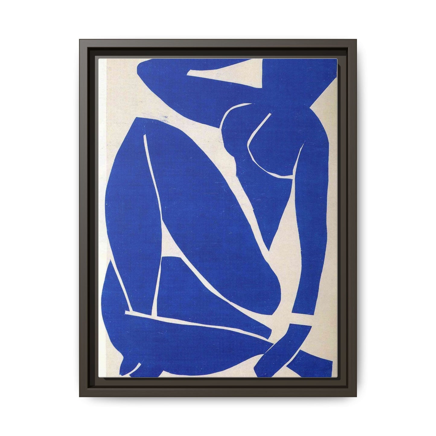 Framed Abstract Art Print, Modern Canvas Decor, Boho Home Wall Art, Unique Gift for Art Lovers, Stylish Living Room Decoration