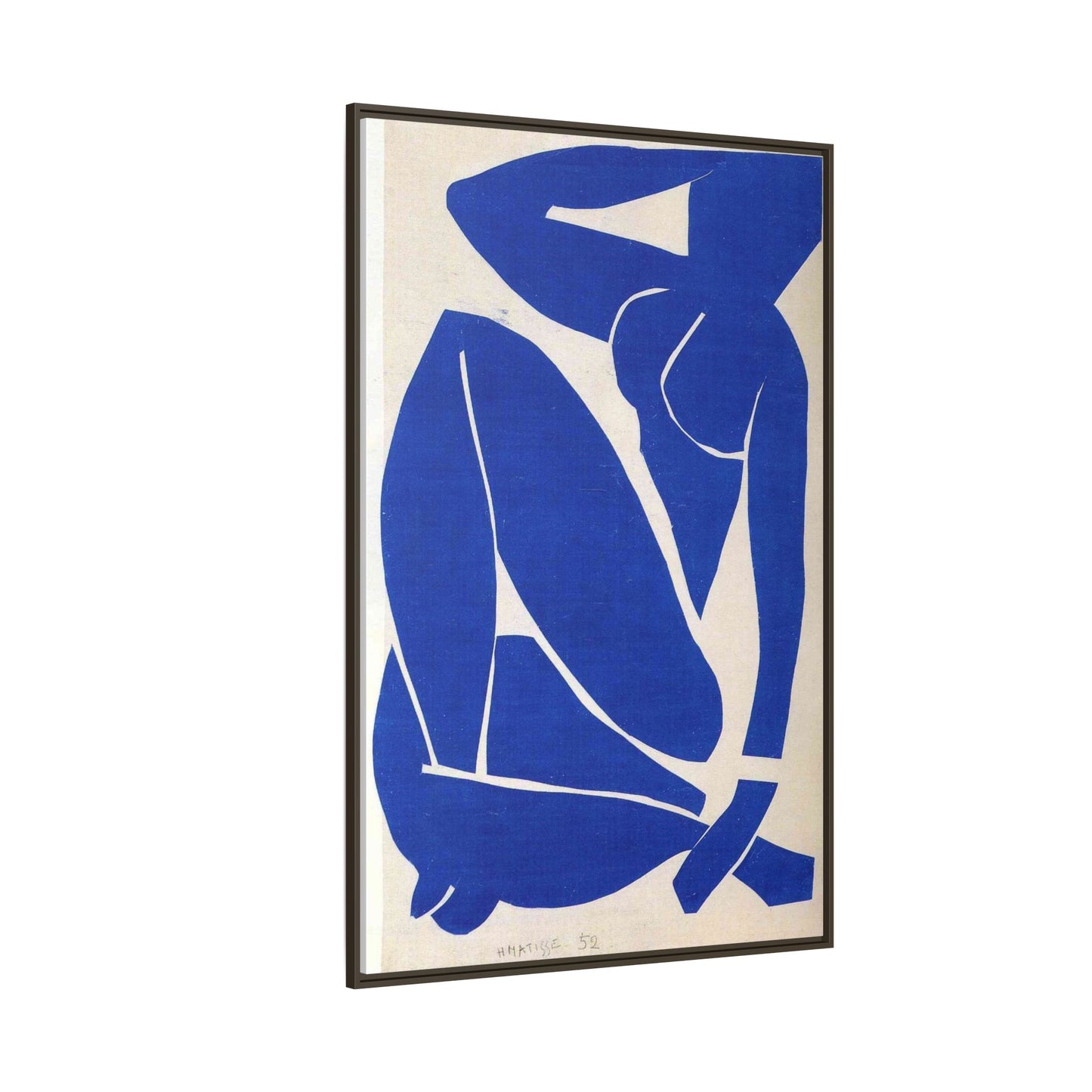 Framed Abstract Art Print, Modern Canvas Decor, Boho Home Wall Art, Unique Gift for Art Lovers, Stylish Living Room Decoration