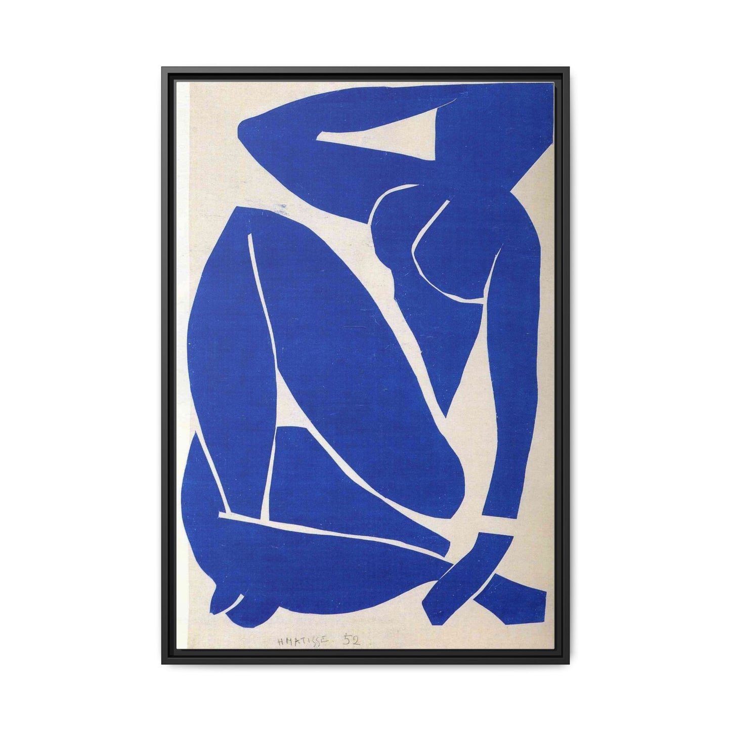 Framed Abstract Art Print, Modern Canvas Decor, Boho Home Wall Art, Unique Gift for Art Lovers, Stylish Living Room Decoration