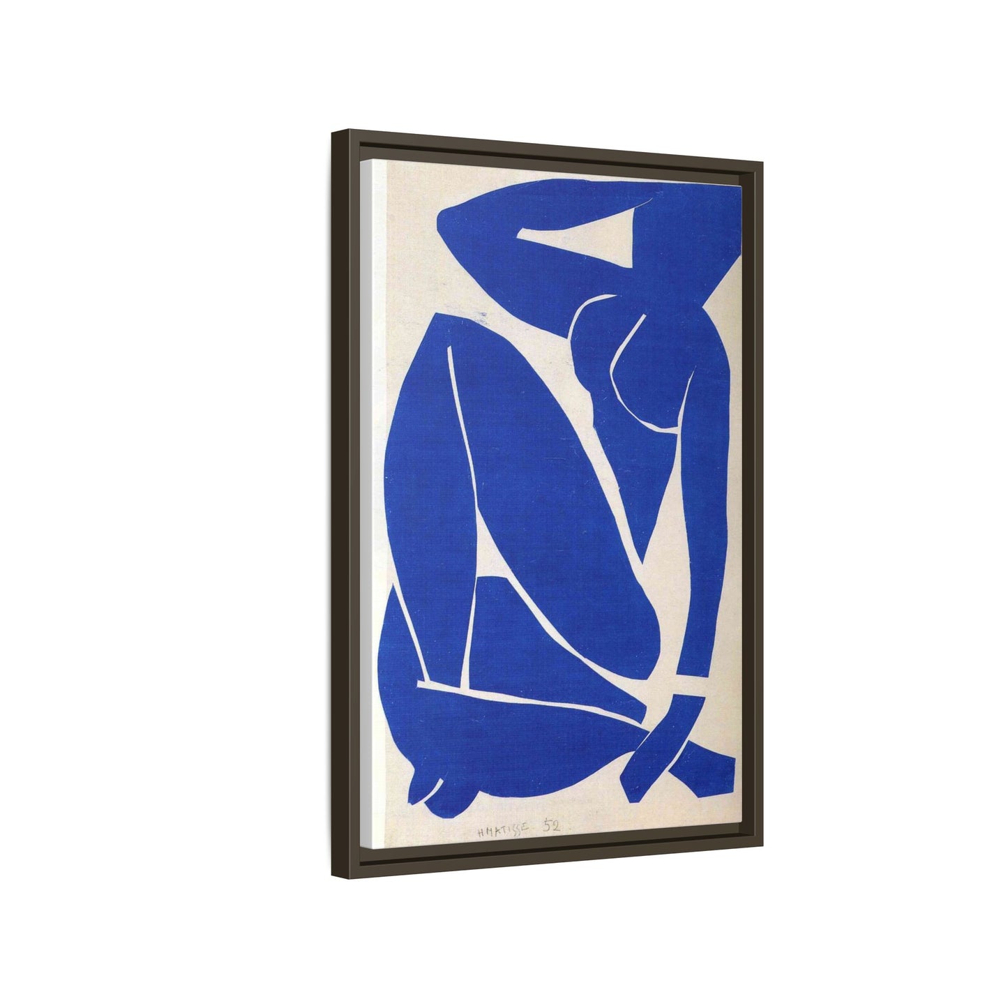 Framed Abstract Art Print, Modern Canvas Decor, Boho Home Wall Art, Unique Gift for Art Lovers, Stylish Living Room Decoration