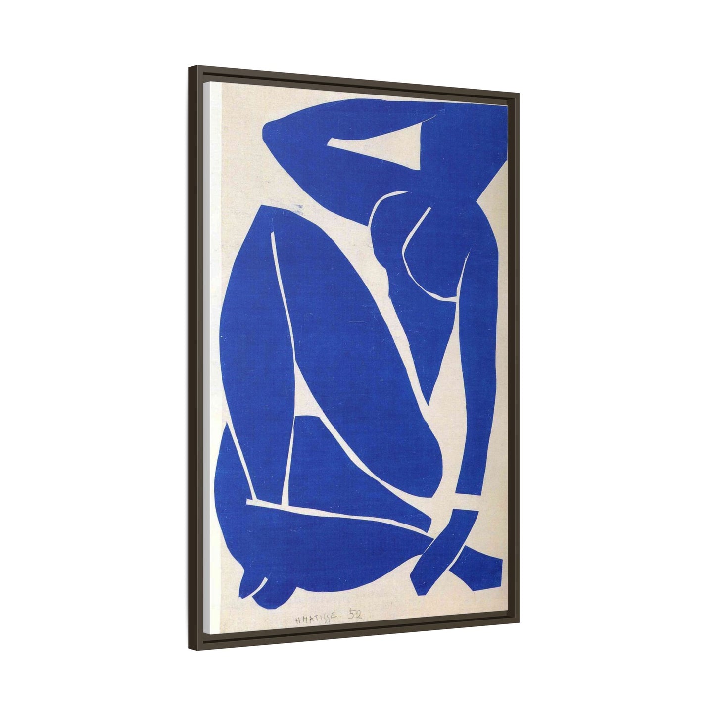 Framed Abstract Art Print, Modern Canvas Decor, Boho Home Wall Art, Unique Gift for Art Lovers, Stylish Living Room Decoration