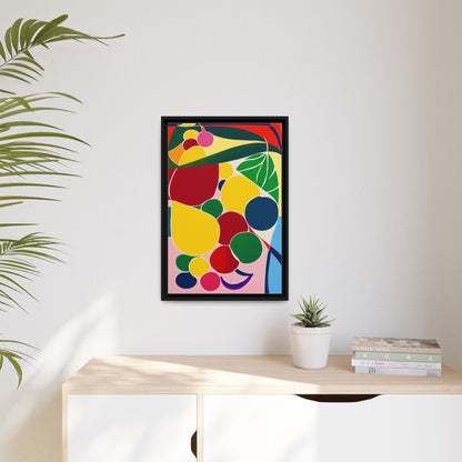 Matte Canvas, Framed (Multi-color)