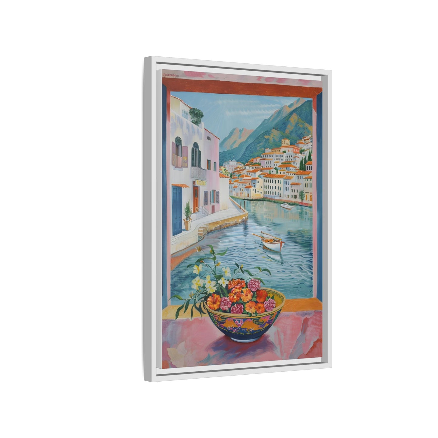 Matte Canvas, Framed (Multi-color)