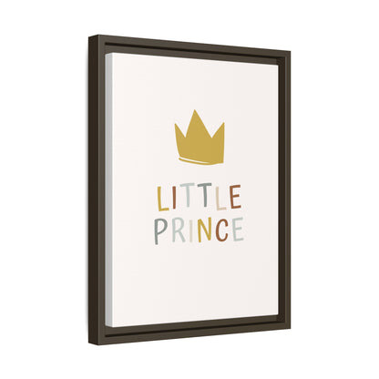 Framed Canvas Art Print, Little Prince Wall Decor, Kids Room Decoration, Nursery Art, Gift for Baby Shower, Toddler Room Aesthetic