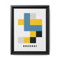 Bauhaus Art Canvas Print - Framed Modern Wall Decor