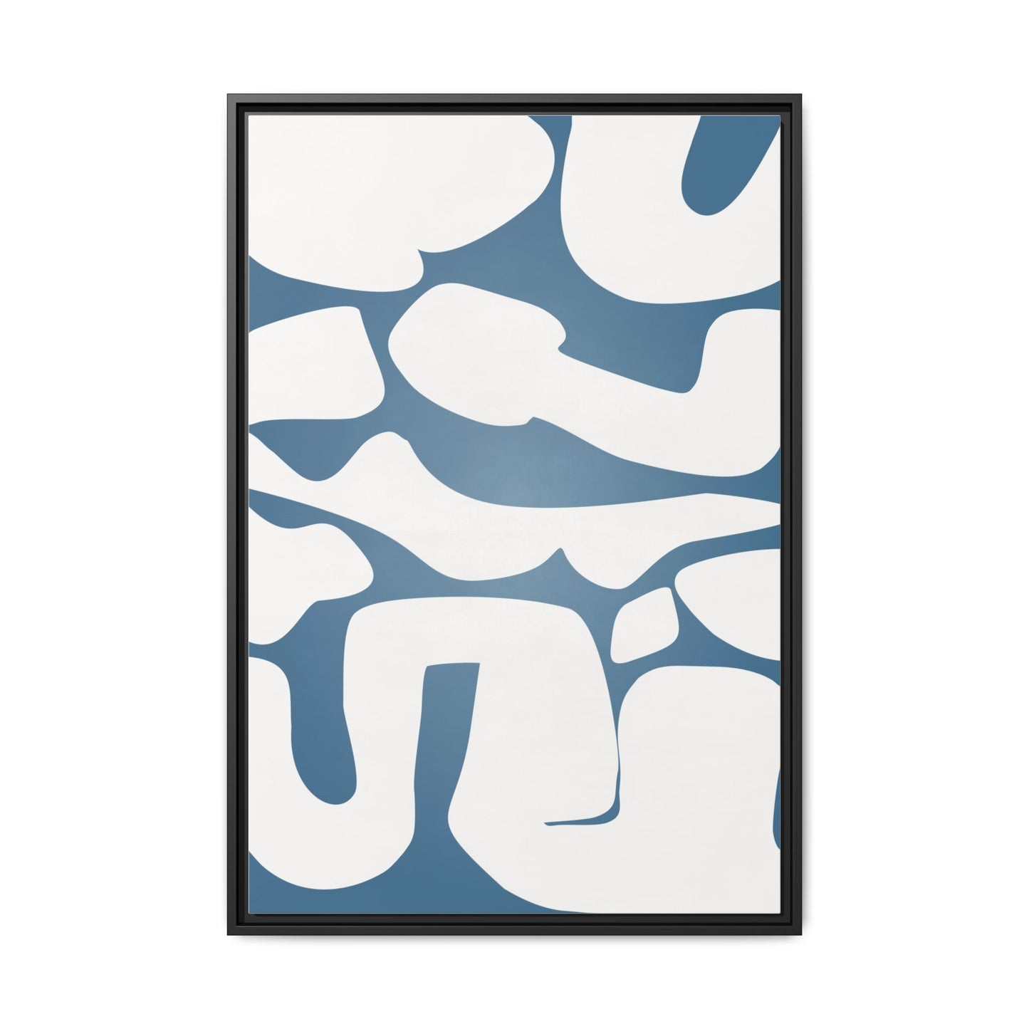 Modern Abstract Framed Canvas Art