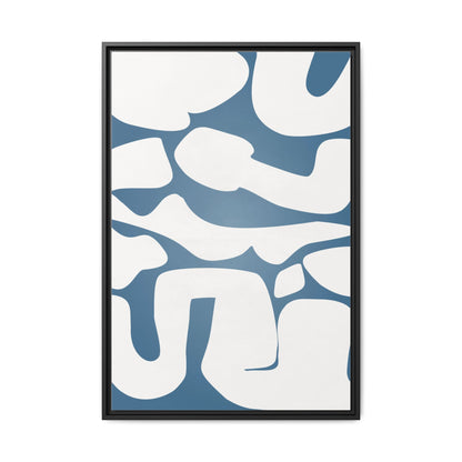 Modern Abstract Framed Canvas Art