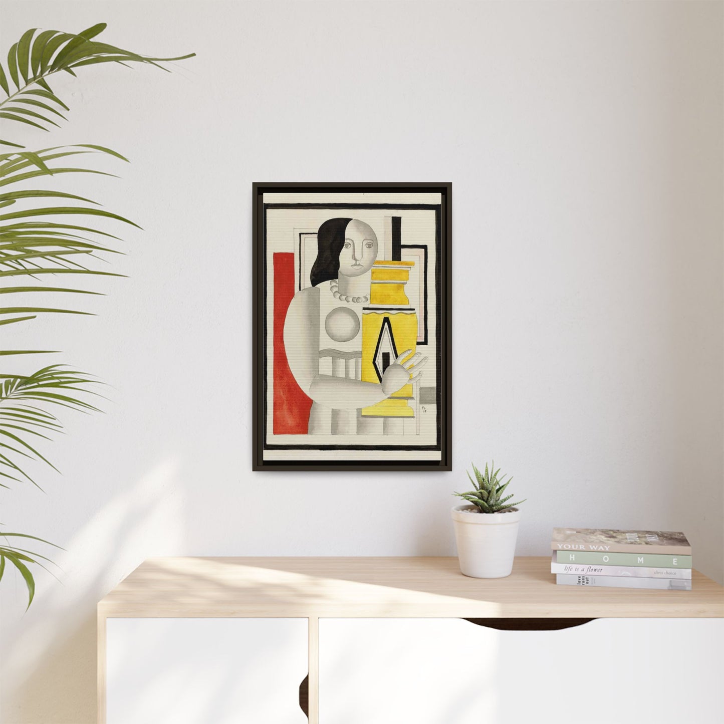 Matte Canvas, Framed (Multi-color)