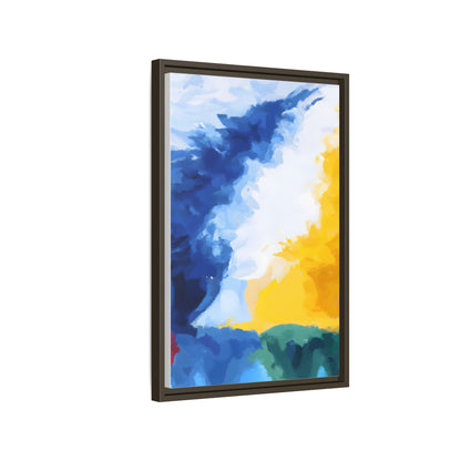 Matte Canvas, Framed (Multi-color)