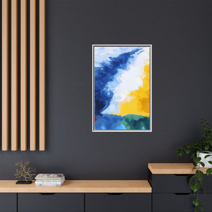 Matte Canvas, Framed (Multi-color)