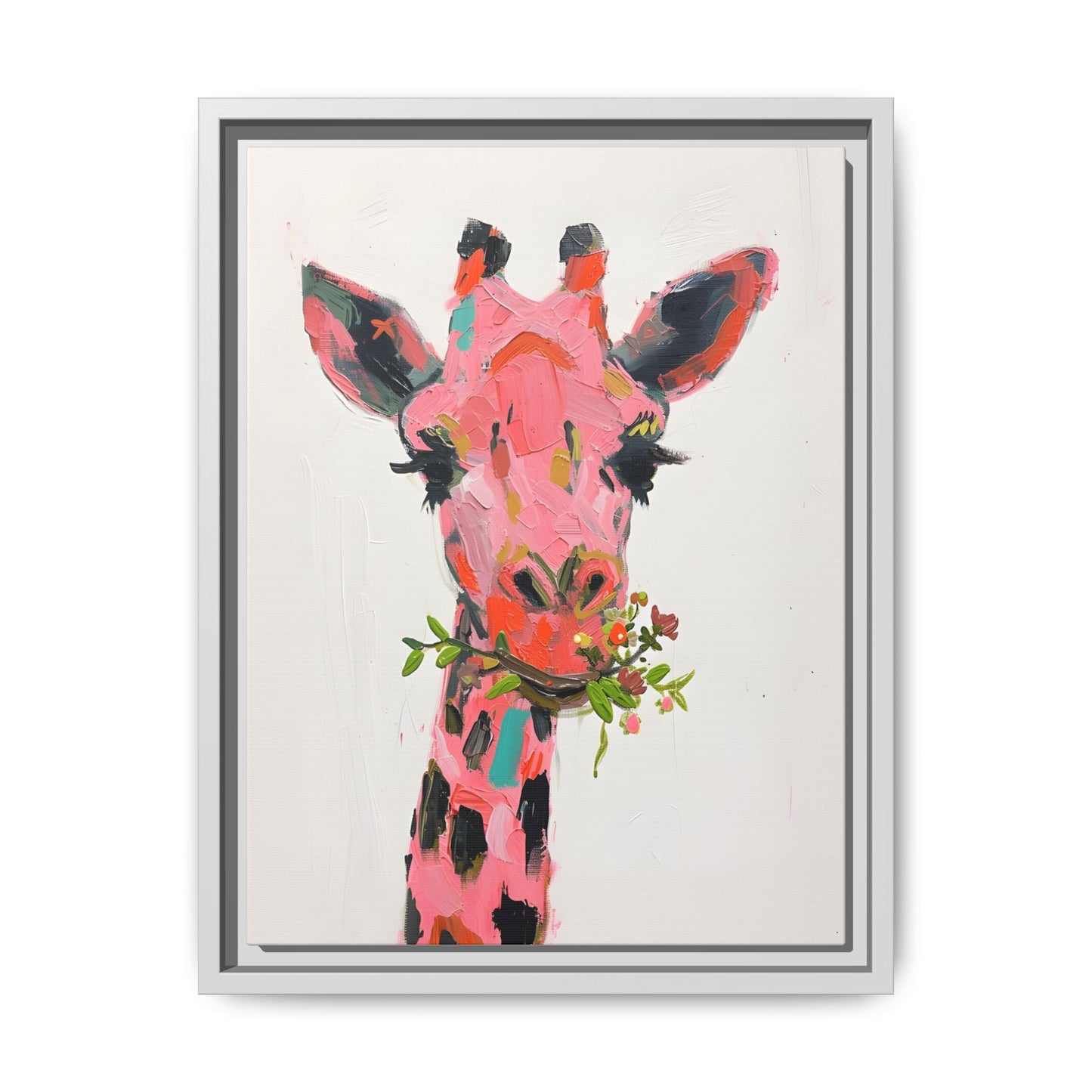 Matte Canvas, Framed (Multi-color)