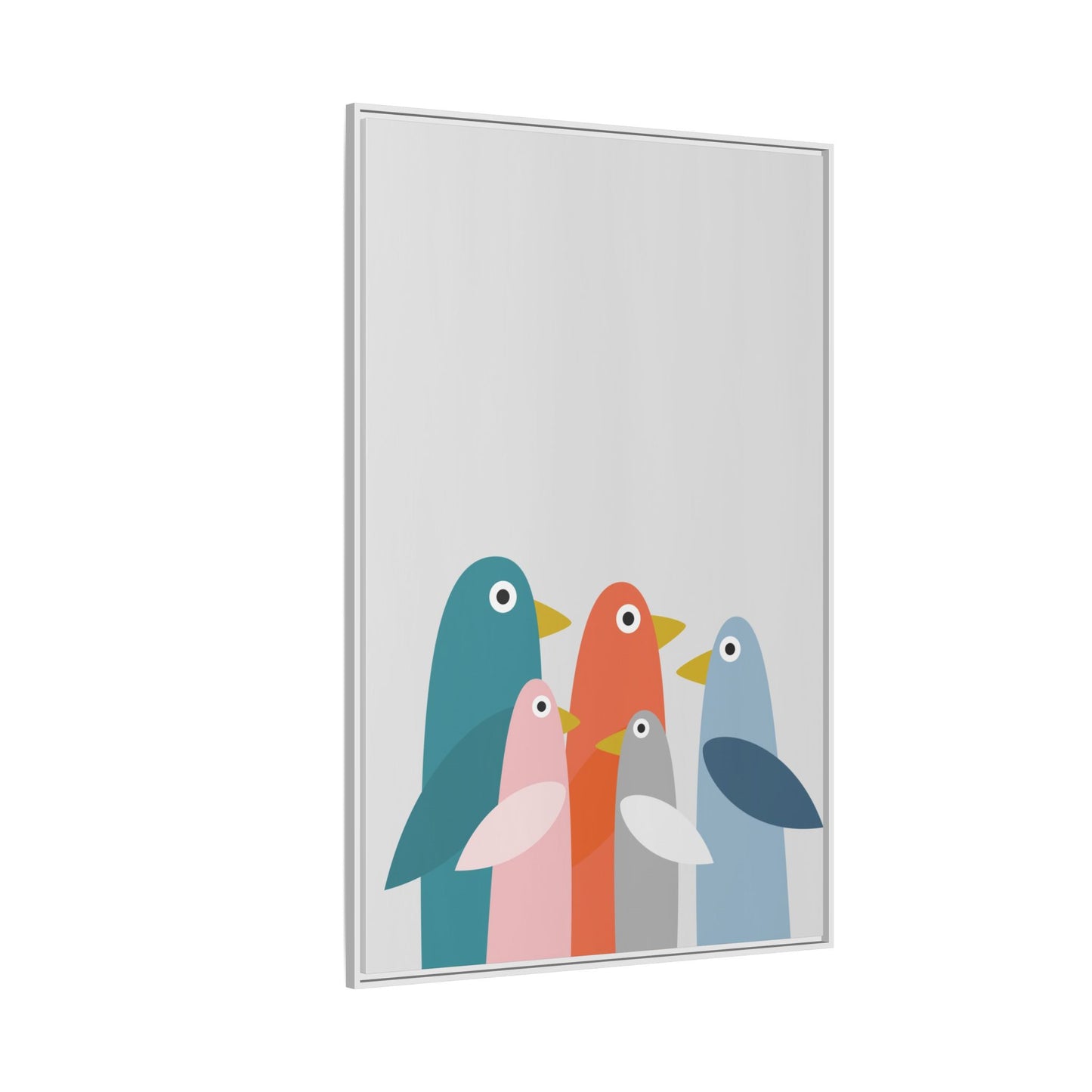 Matte Canvas, Framed (Multi-color)