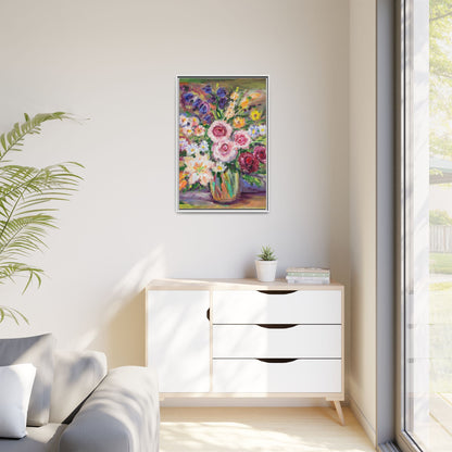 Matte Canvas, Framed (Multi-color)