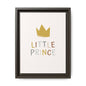 Framed Canvas Art Print, Little Prince Wall Decor, Kids Room Decoration, Nursery Art, Gift for Baby Shower, Toddler Room Aesthetic