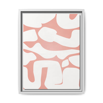 Modern Abstract Framed Canvas Art - Multi-Color Wall Decor