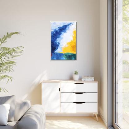 Matte Canvas, Framed (Multi-color)