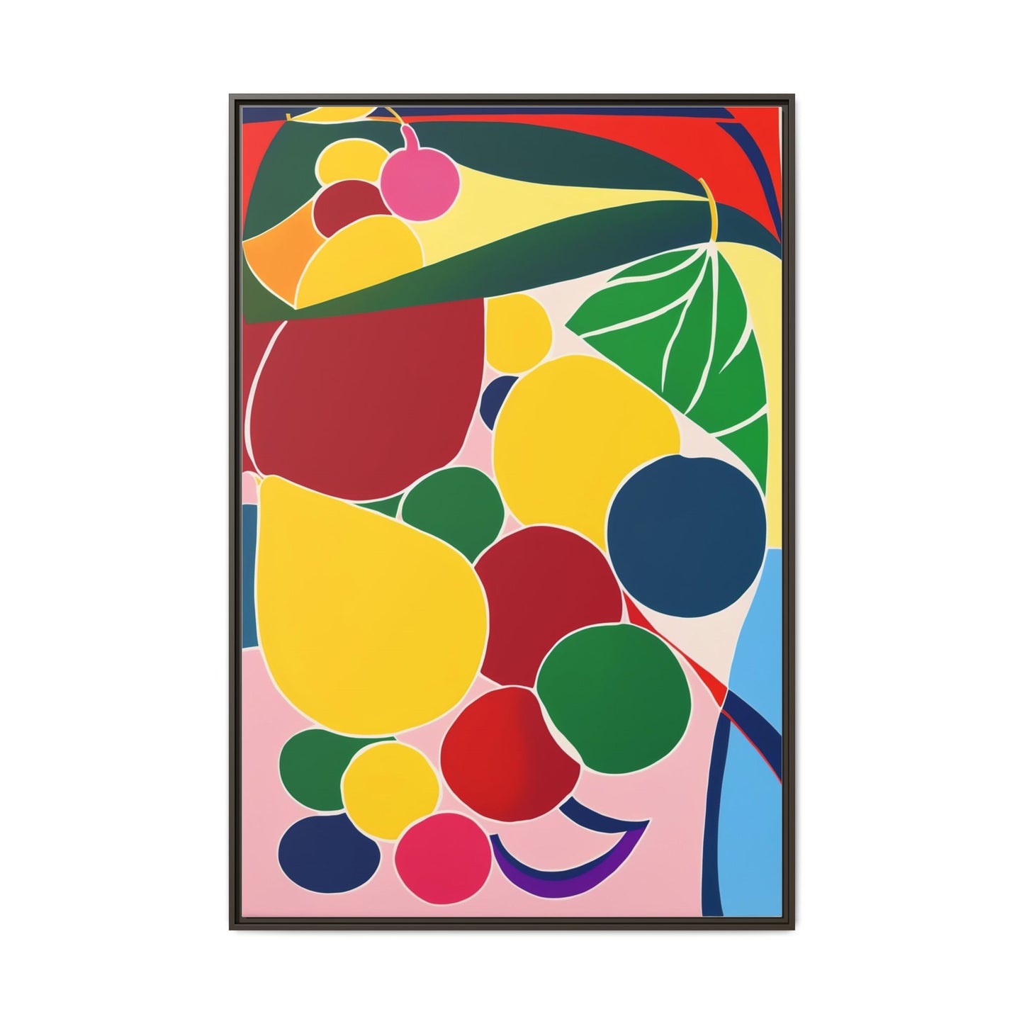 Matte Canvas, Framed (Multi-color)