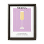 Mimosa Recipe Canvas Wall Art, Framed Home Decor, Kitchen Wall Art, Brunch Decoration, Gift for Foodies, Modern Art Print