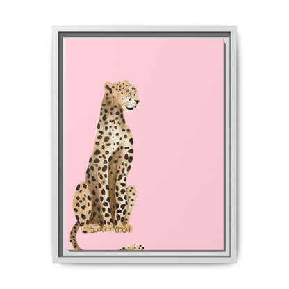 Leopard Art Print - Stylish Framed Canvas for Modern Decor