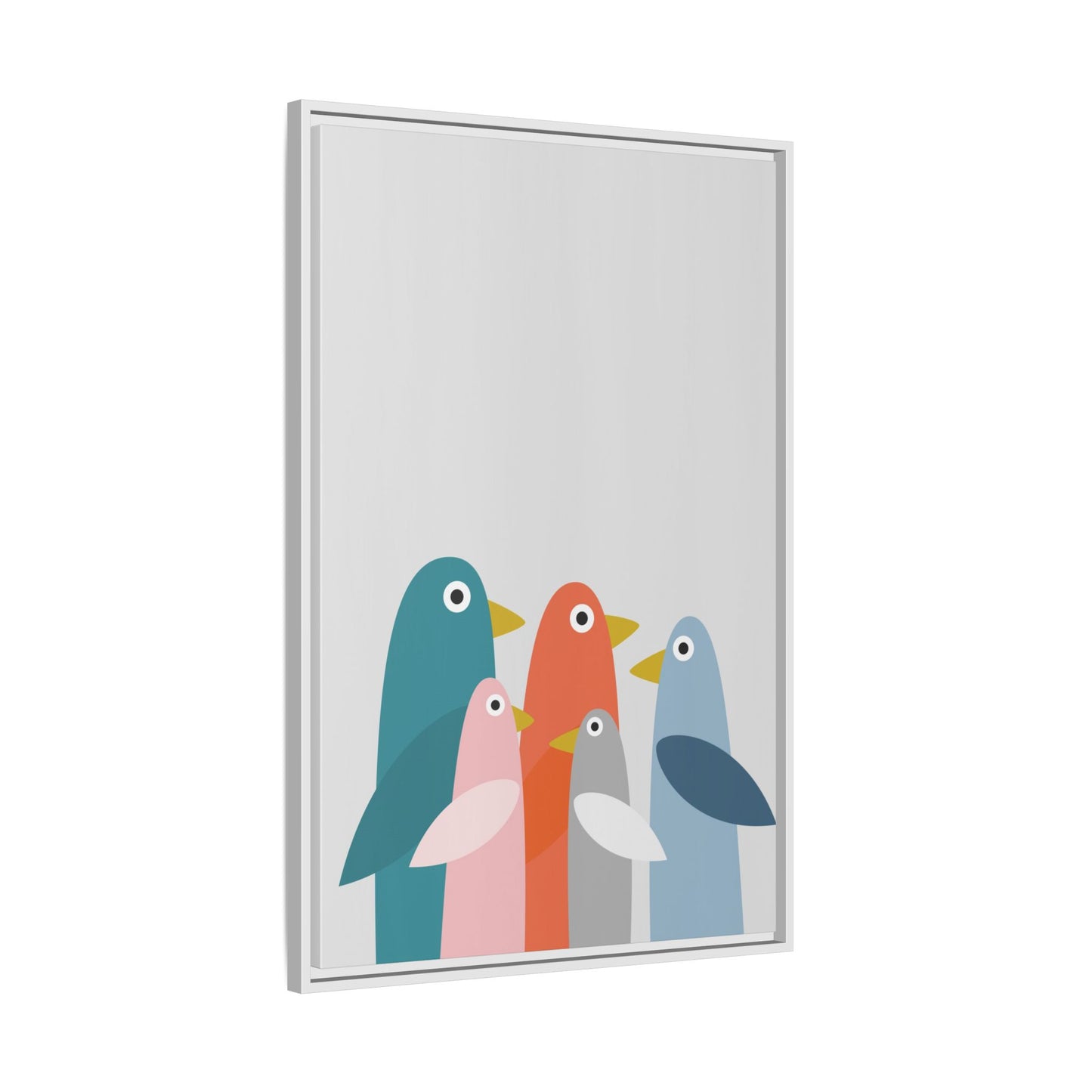 Matte Canvas, Framed (Multi-color)