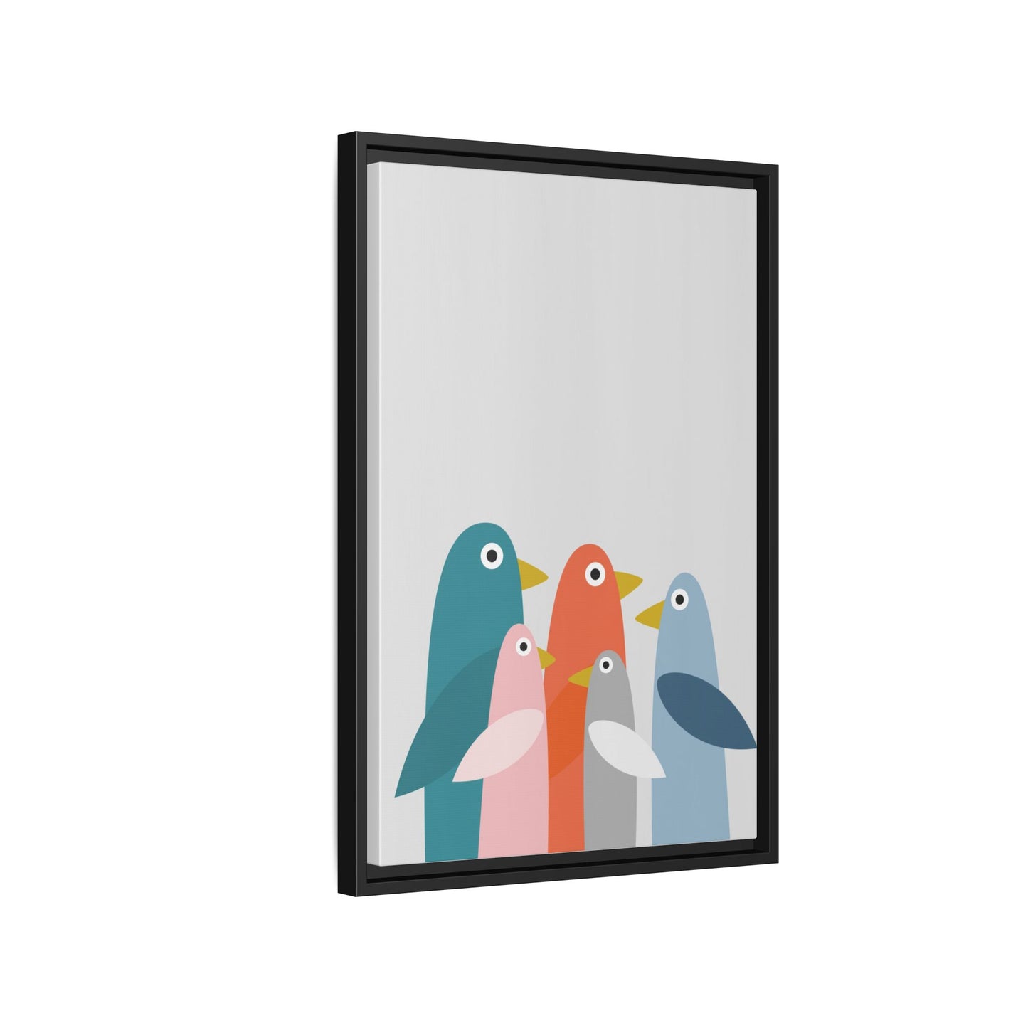 Matte Canvas, Framed (Multi-color)