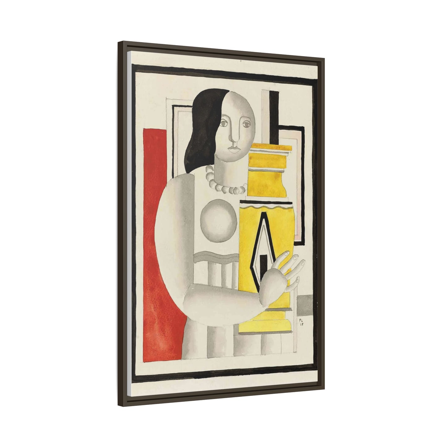 Matte Canvas, Framed (Multi-color)