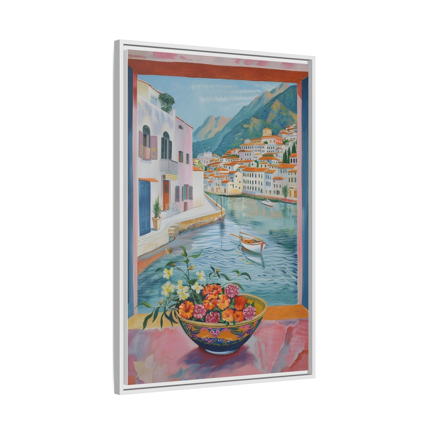 Matte Canvas, Framed (Multi-color)