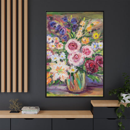 Matte Canvas, Framed (Multi-color)