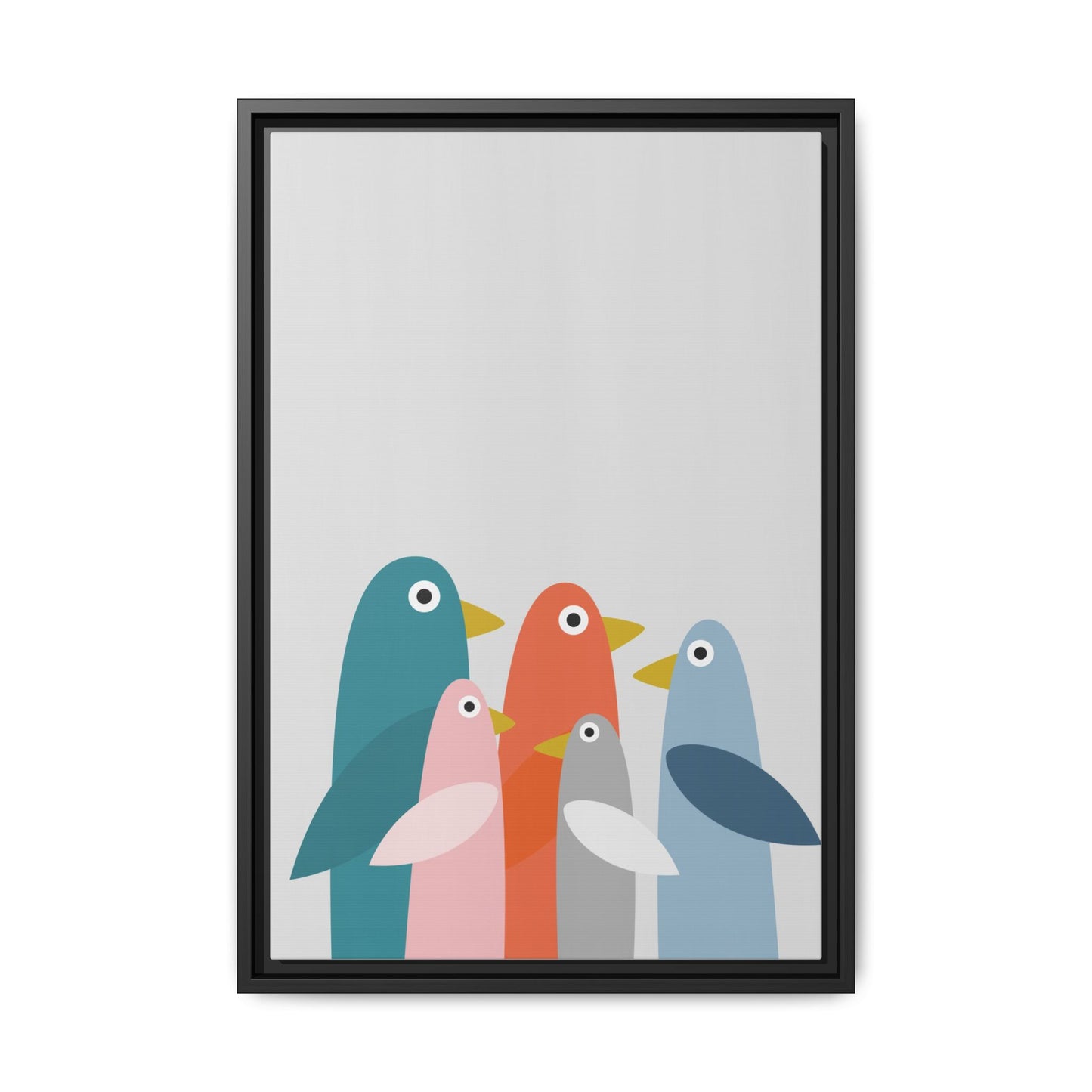 Matte Canvas, Framed (Multi-color)