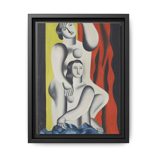 Framed Abstract Art Print, Modern Wall Decor, Colorful Canvas, Artistic Home Gift, Contemporary Art Piece, Living Room Decor