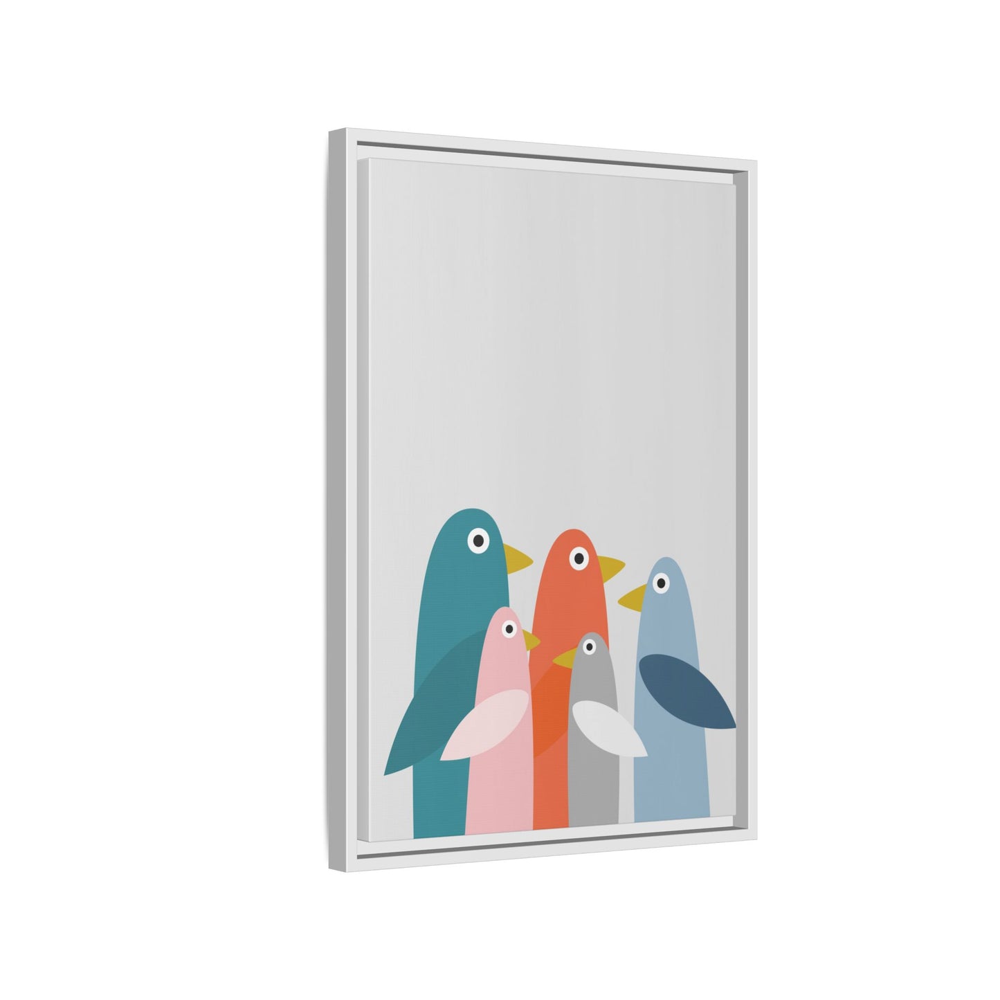 Matte Canvas, Framed (Multi-color)