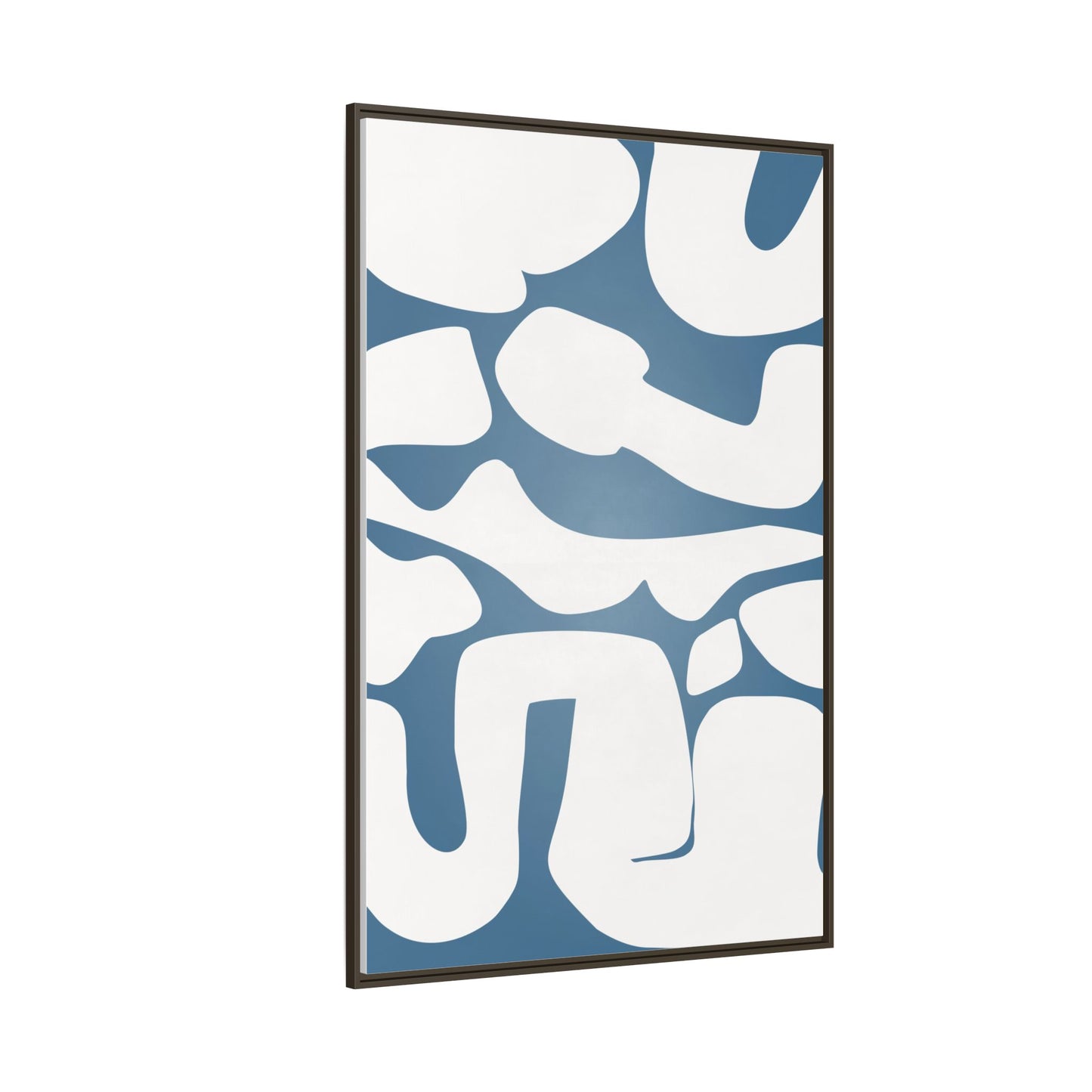 Modern Abstract Framed Canvas Art