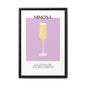 Mimosa Recipe Canvas Wall Art, Framed Home Decor, Kitchen Wall Art, Brunch Decoration, Gift for Foodies, Modern Art Print