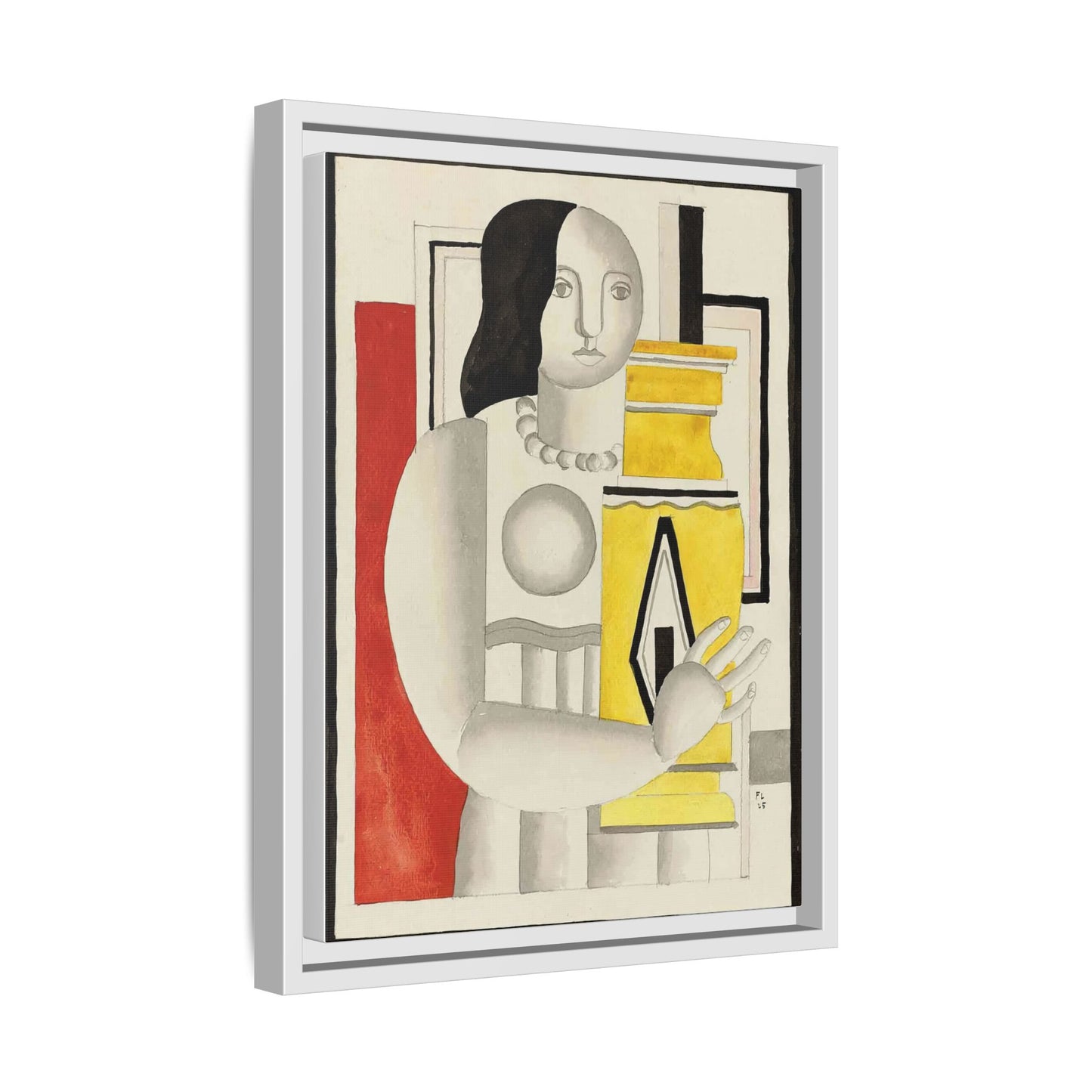 Matte Canvas, Framed (Multi-color)