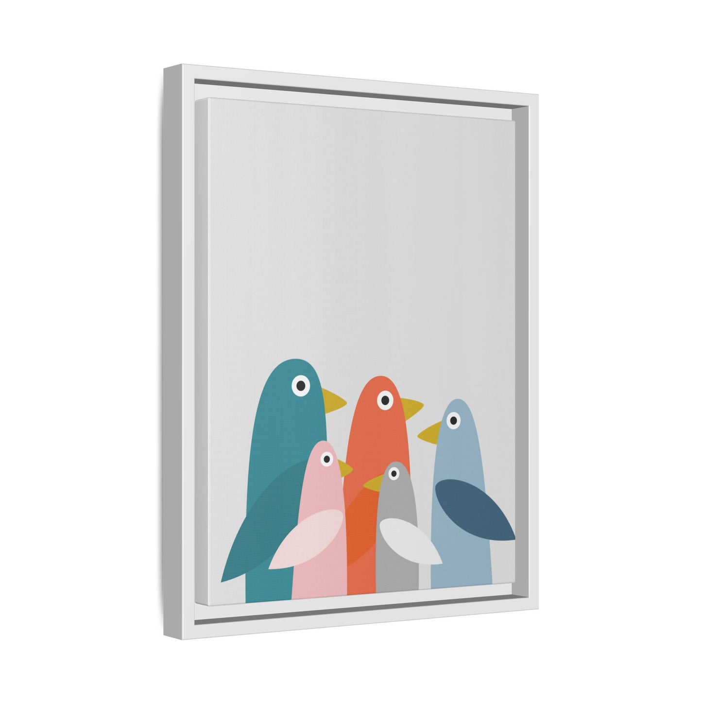 Matte Canvas, Framed (Multi-color)