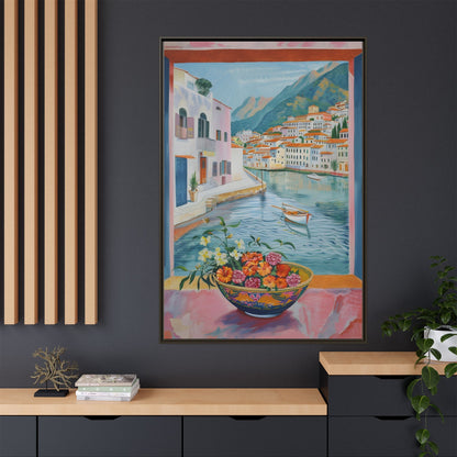 Matte Canvas, Framed (Multi-color)