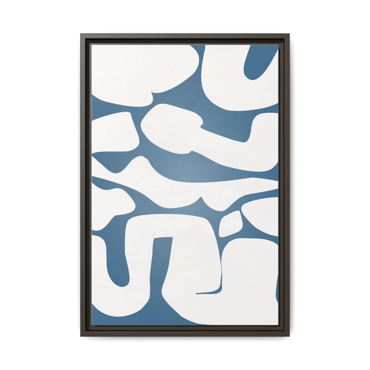 Modern Abstract Framed Canvas Art