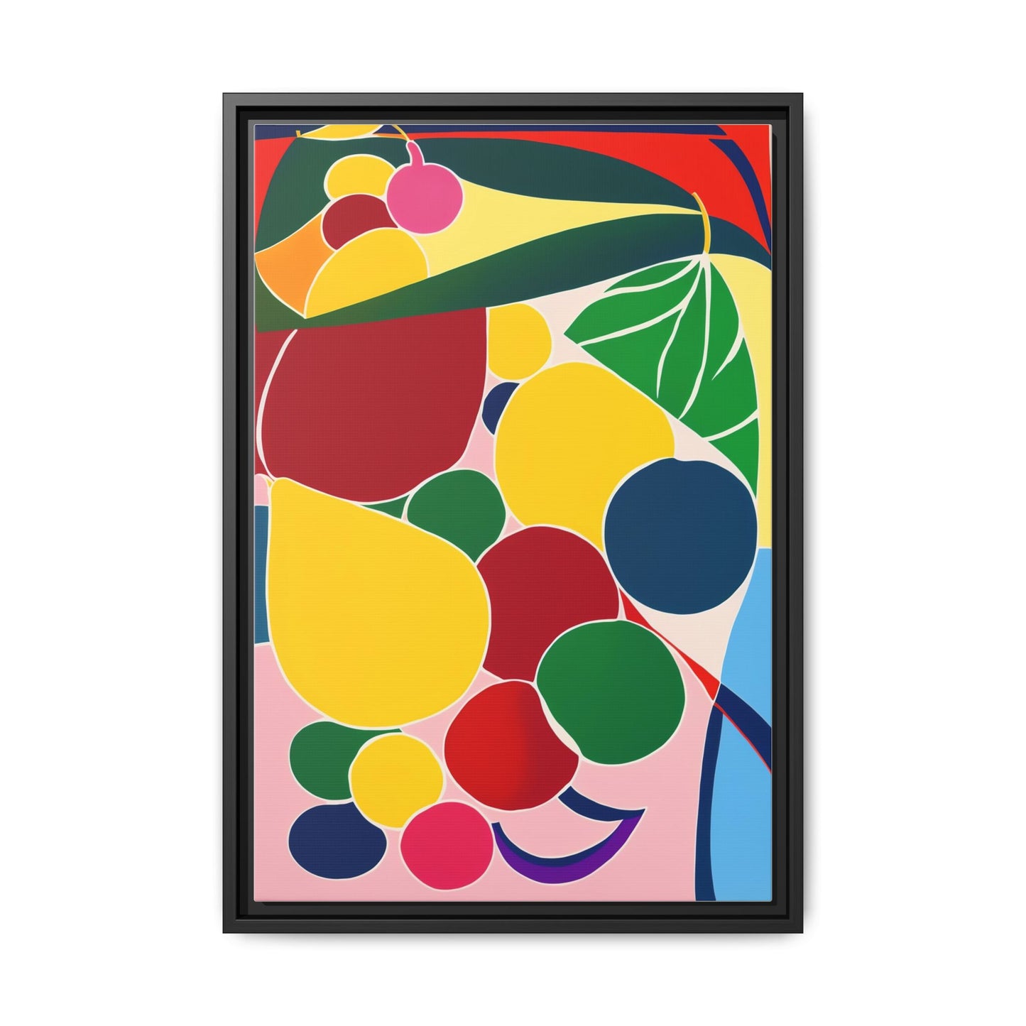 Matte Canvas, Framed (Multi-color)