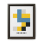 Bauhaus Art Canvas Print - Framed Modern Wall Decor