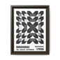 Bauhaus Abstract Framed Canvas Art - Modern Wall Decor for Design Lovers