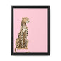 Leopard Art Print - Stylish Framed Canvas for Modern Decor