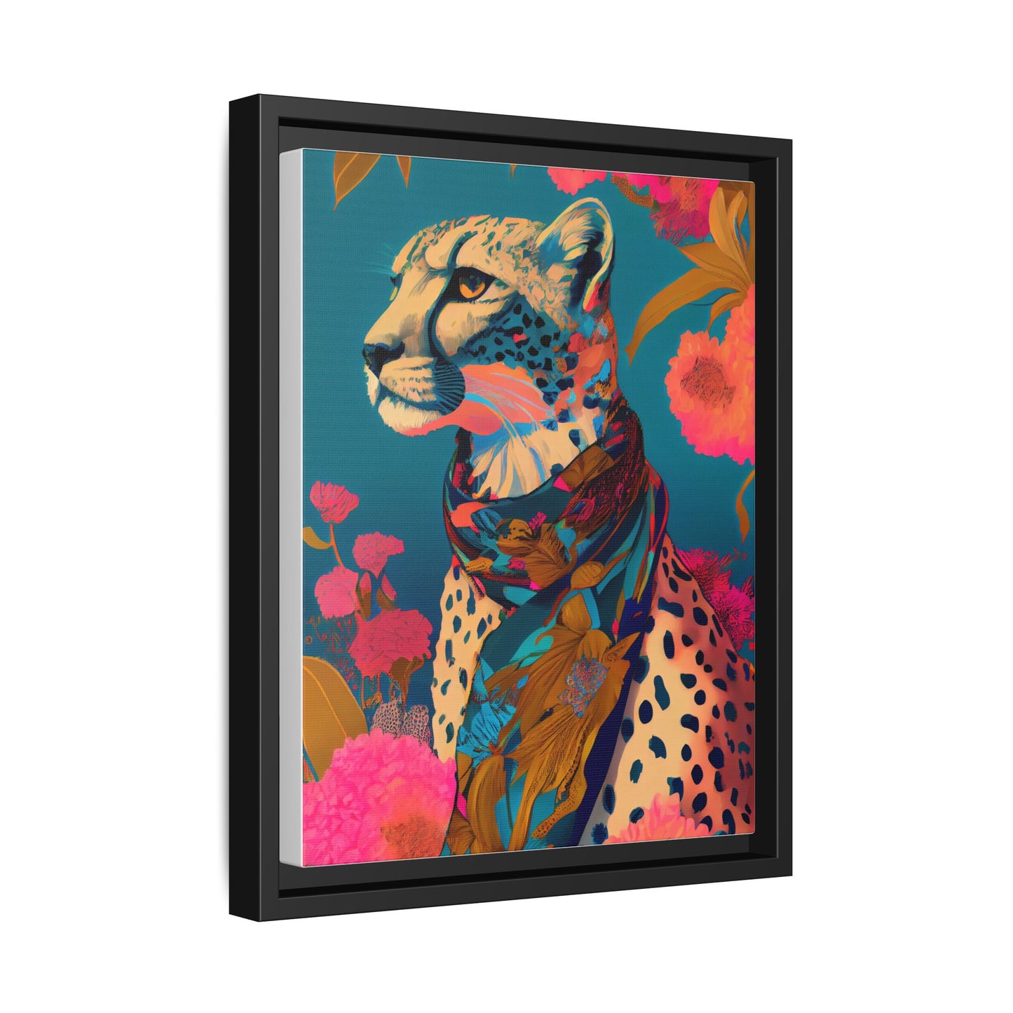 Matte Canvas, Framed (Multi-color)