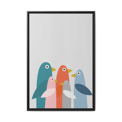 Matte Canvas, Framed (Multi-color)