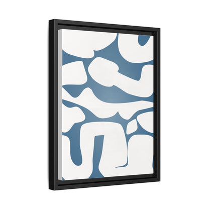 Modern Abstract Framed Canvas Art