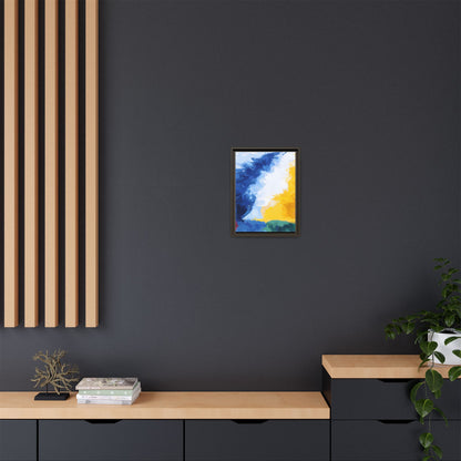 Matte Canvas, Framed (Multi-color)