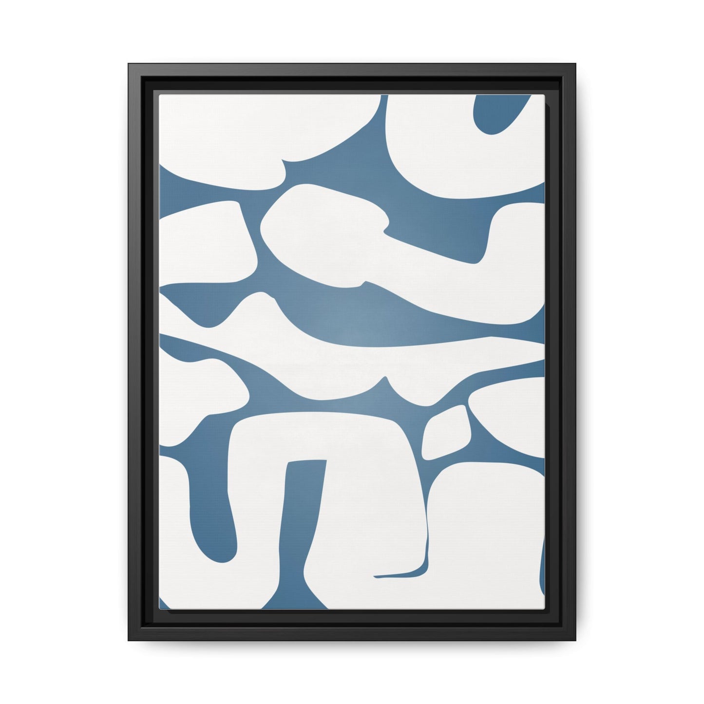 Modern Abstract Framed Canvas Art