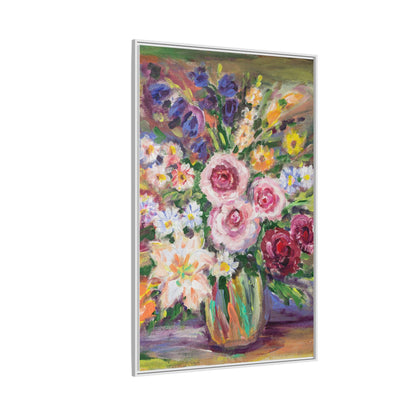 Matte Canvas, Framed (Multi-color)