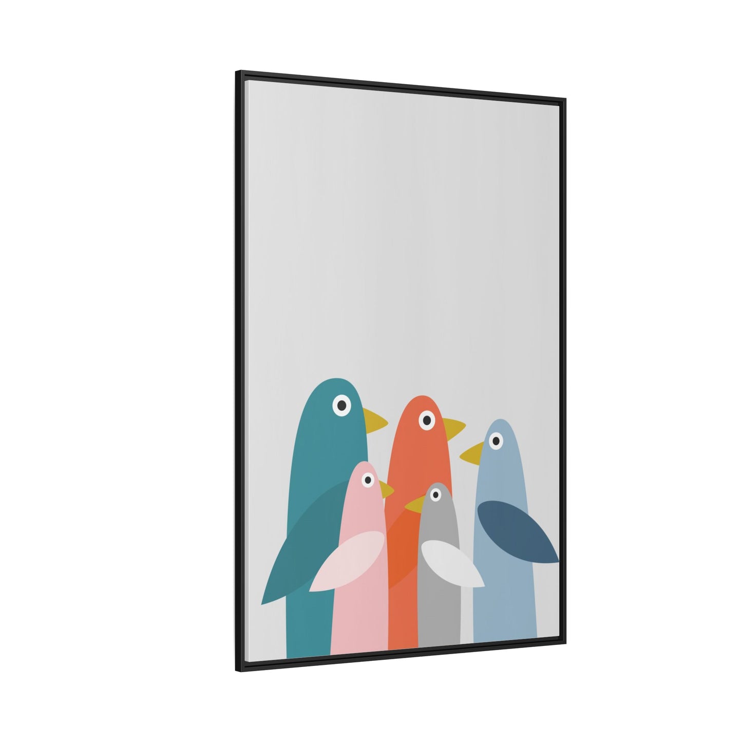 Matte Canvas, Framed (Multi-color)