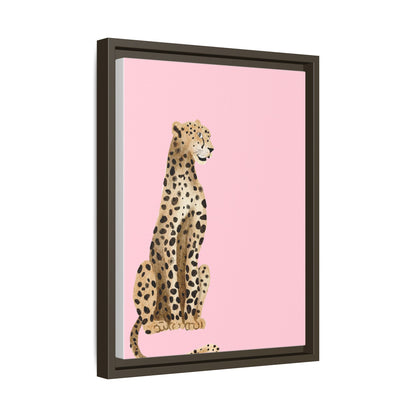 Leopard Art Print - Stylish Framed Canvas for Modern Decor